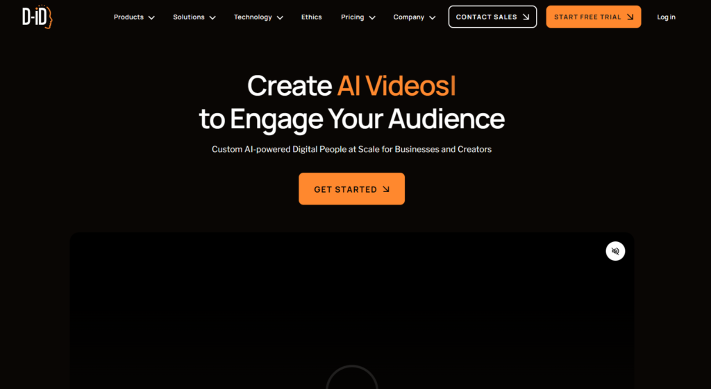 D-ID اداة AI