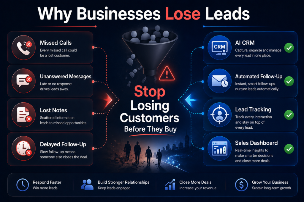Why Businesses Lose Leads